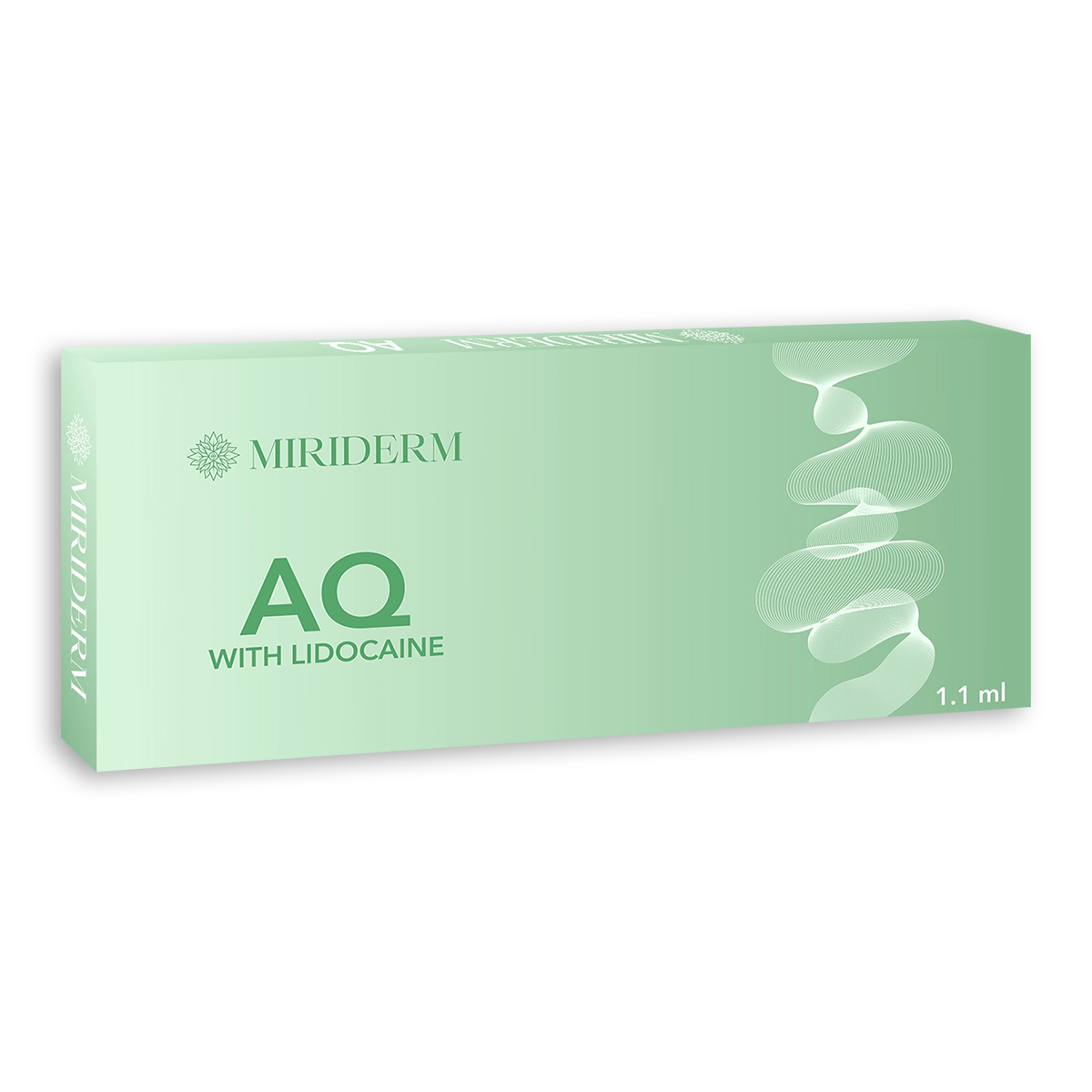 Miriderm AQ lidocaine